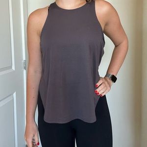 Fabletics Workout Tank-top; Size Medium; Color Dark Purple